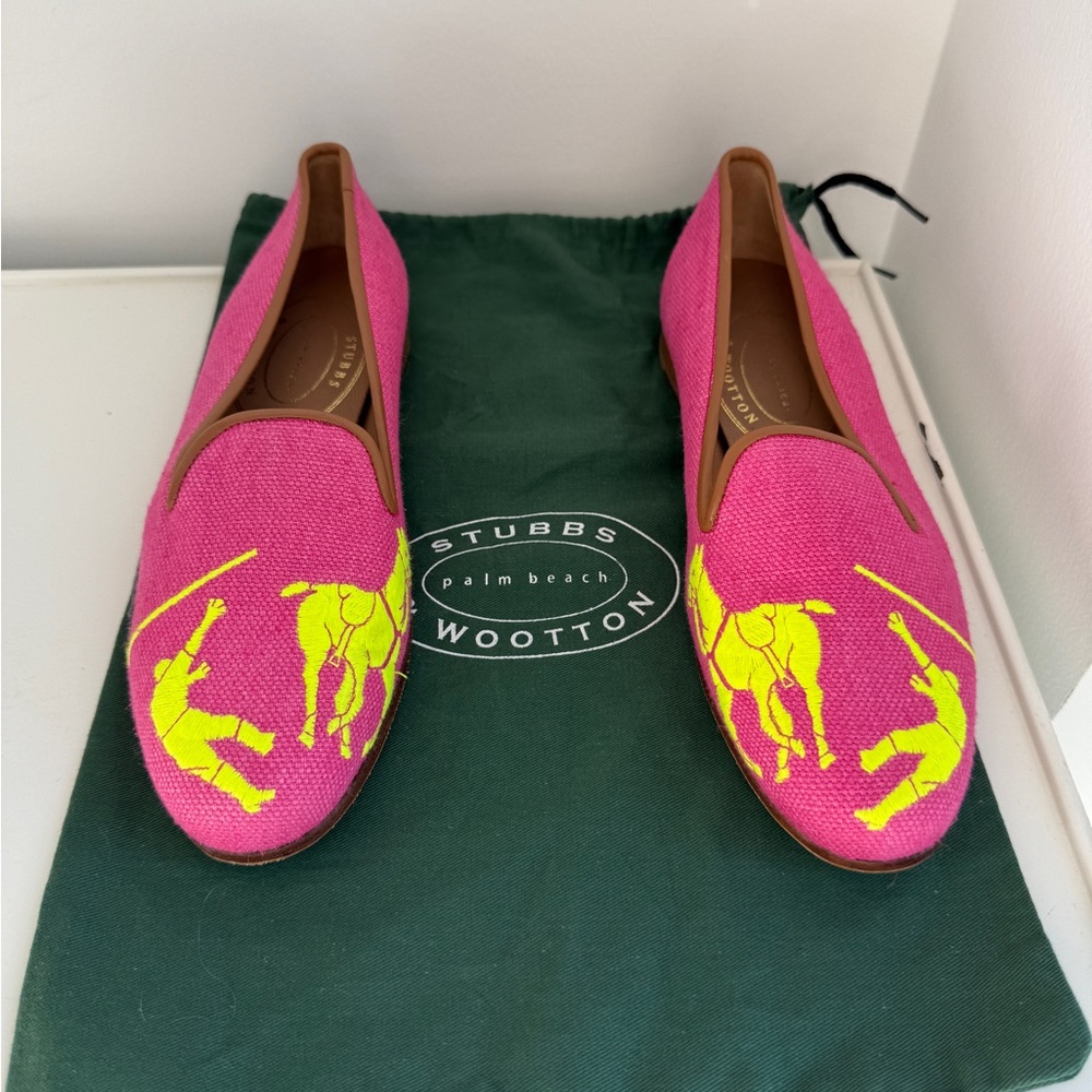 Stubbs & Wootton“Fallen Pony” loafer - size 7 NEW!